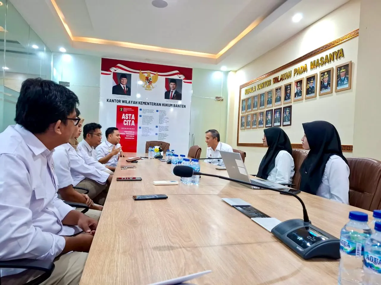 Perkuat Reformasi Birokrasi, BP3MI Banten Studi Banding ke Kanwil Hukum Banten